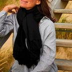 Cashmere scarf Ébano