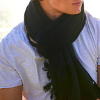 Cashmere scarf Ébano