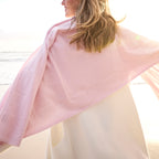 Cashmere scarf Rosado