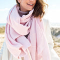 Cashmere scarf Rosado