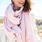 Cashmere scarf Rosado
