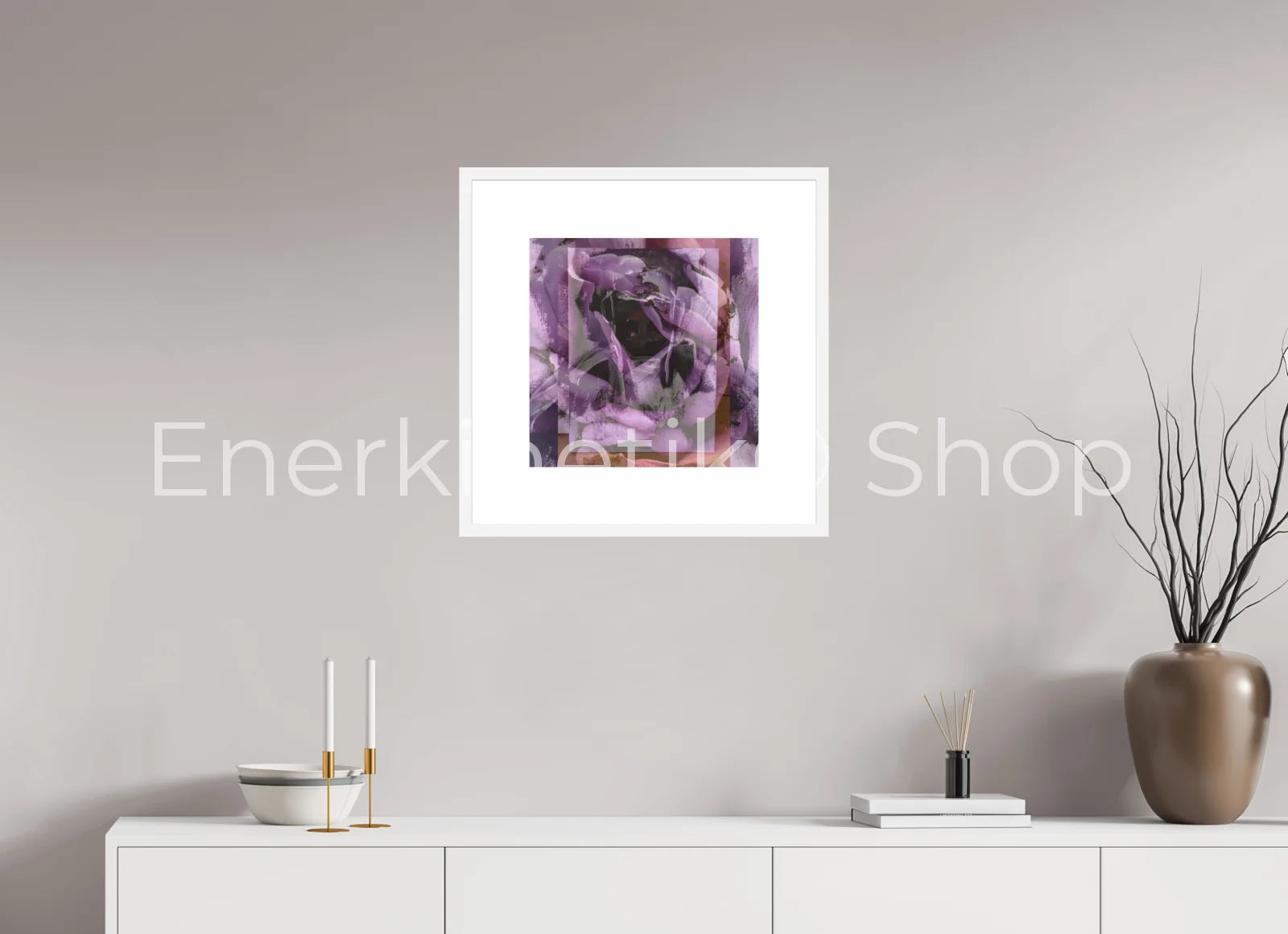 Enerkinetik® Artwork 02 40 x 40 cm / Enerkinetik® Art Collection WhiteWall App Product