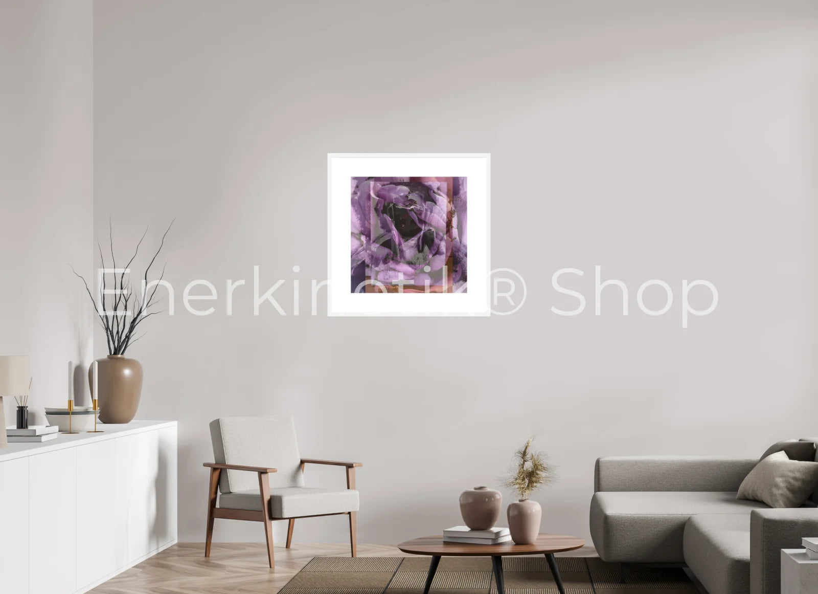 Enerkinetik® Artwork 02 60 x 60 cm / Enerkinetik® Art Collection WhiteWall App Product