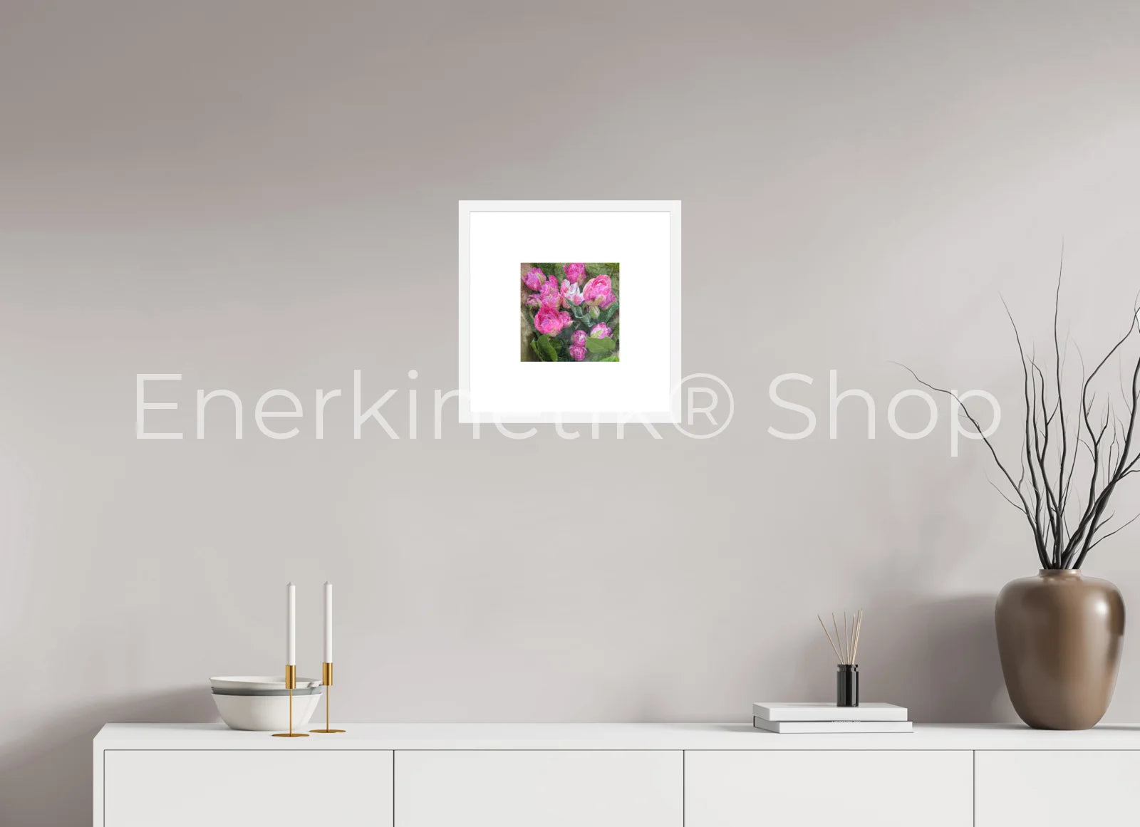 Enerkinetik® Artwork 14 20 x 20 cm / Enerkinetik® Fine Art Print WhiteWall App Product