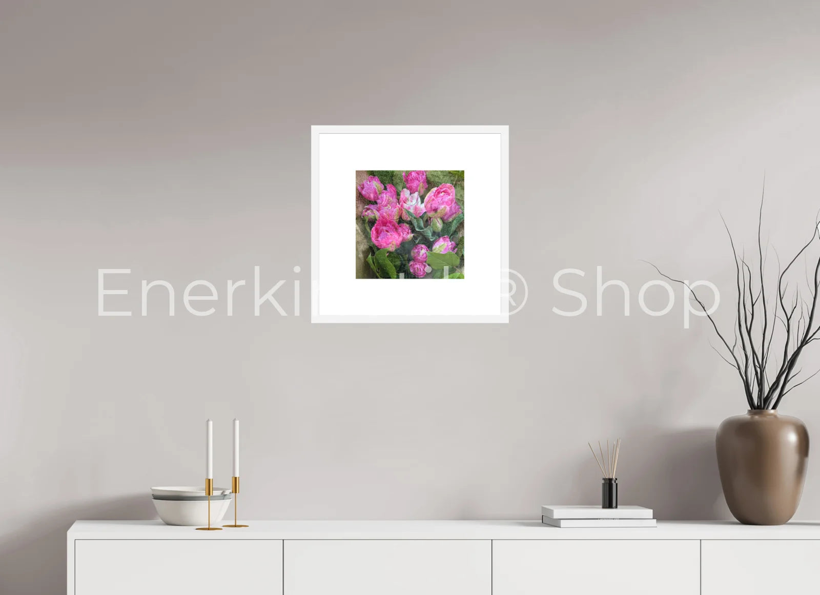 Enerkinetik® Artwork 14 30 x 30 cm / Enerkinetik® Fine Art Print WhiteWall App Product