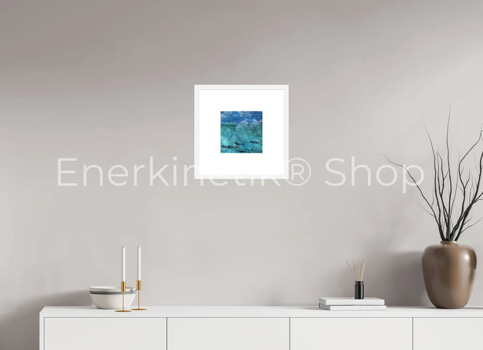 Enerkinetik® Artwork 16 20 x 20 cm / Enerkinetik® Art Collection WhiteWall App Product