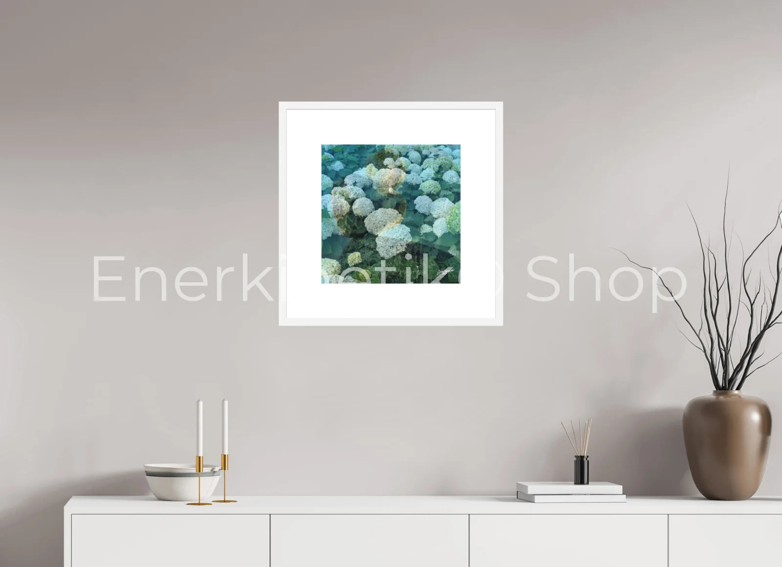 Enerkinetik® Artwork 21 40 x 40 cm / Enerkinetik® Art Collection WhiteWall App Product