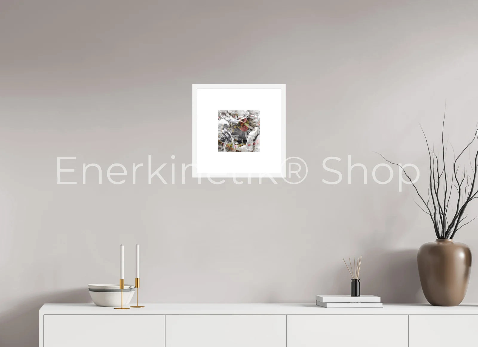 Enerkinetik® Artwork 22 20 x 20 cm / Enerkinetik® Art Collection WhiteWall App Product