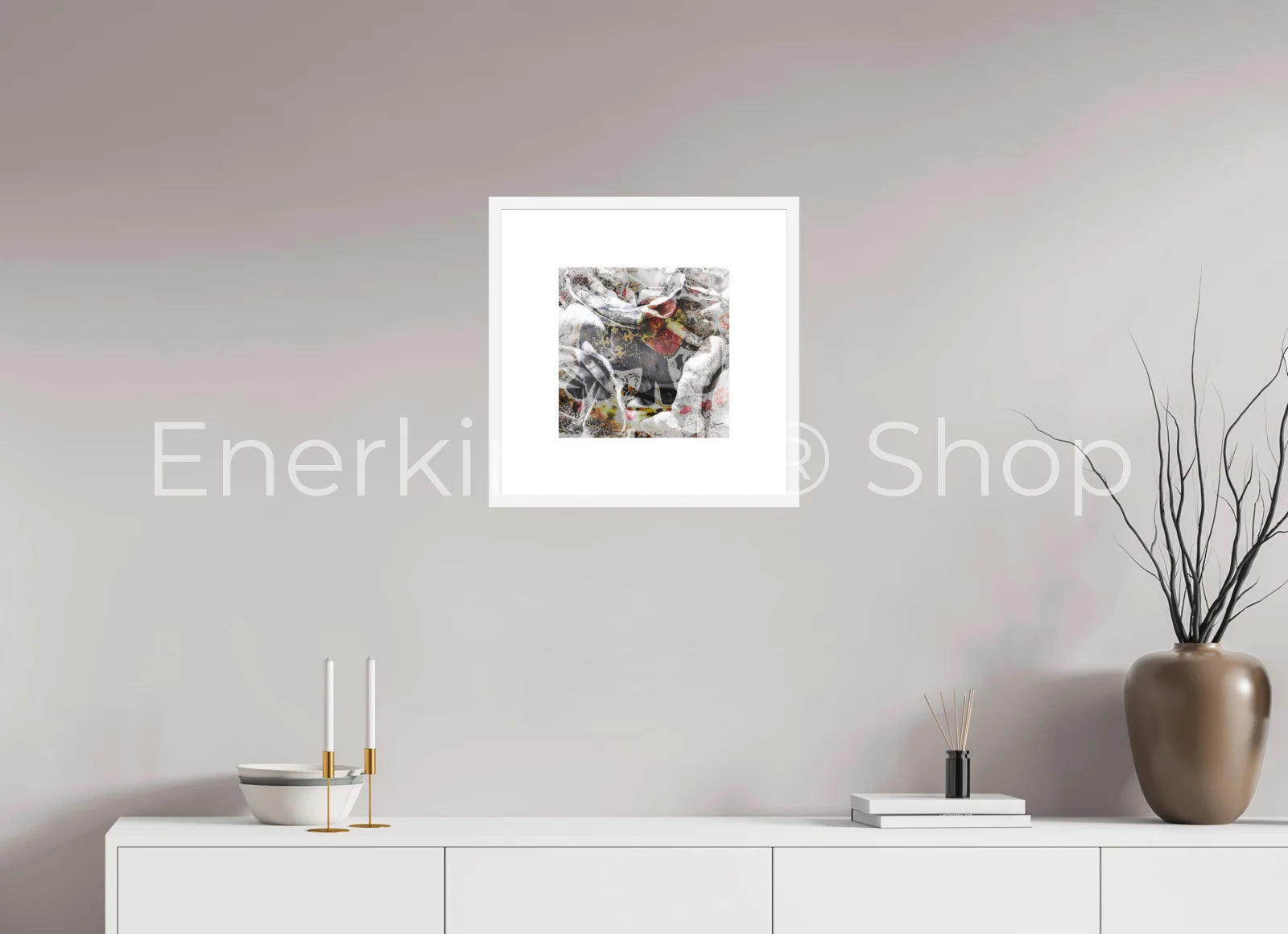 Enerkinetik® Artwork 22 30 x 30 cm / Enerkinetik® Art Collection WhiteWall App Product