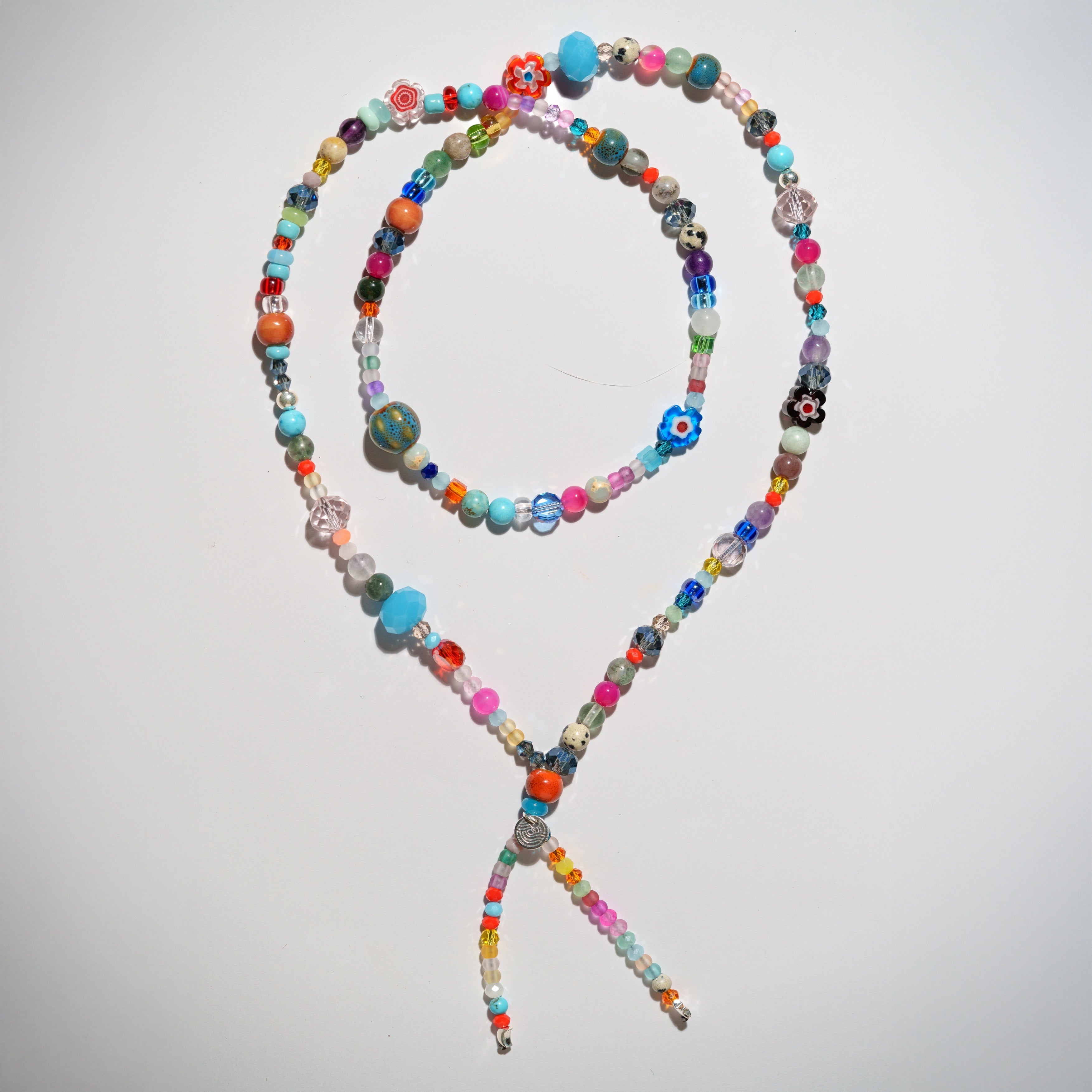 Collar con amuleto de la suerte Enerkinetik® · Extra largo